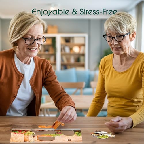 Numbered 3 Pack Large Piece Puzzles for Seniors