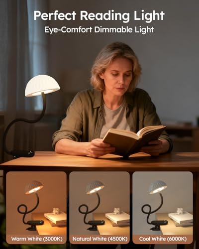 Rechargeable Clip On Lamp