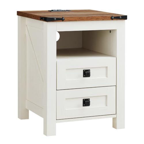 18" Farmhouse Nightstand