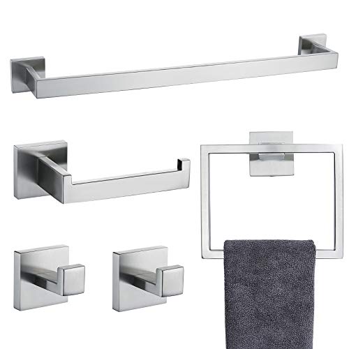 5 Pieces New Bathroom Towel Bar Set 23.6
