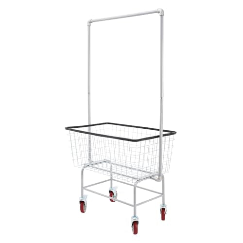Heavy Duty Laundry Cart with Wheels