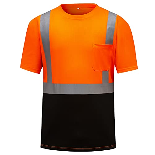High Visibility Shirts Quick Dry Safety T Shirts