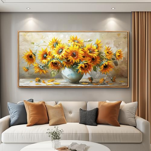 Wall Decor For Living Room Canvas Wall Art For Bedroom Office Print Artwork White Ink