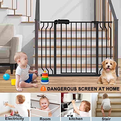 Narrow Extra Wide Baby Gate for Stairs