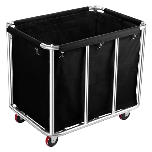 Commercial Laundry Cart with Wheels