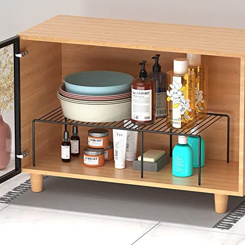 kitchen counter and cabinet shelf organizers