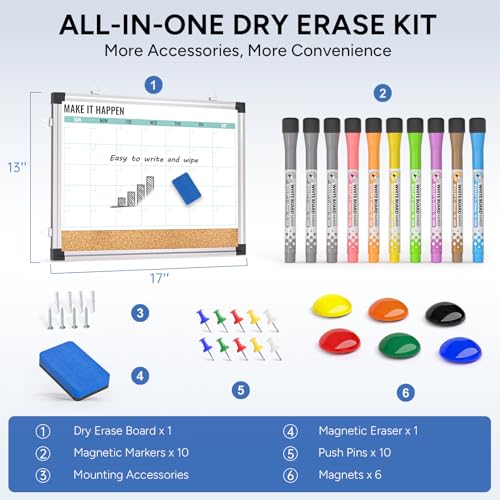Monthly Dry Erase Board