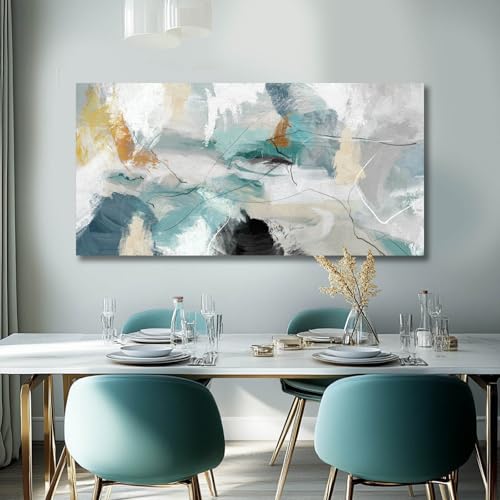 Minimalist Wall Art Pink Black Canvas Art Abstract Wall Decor Green Framed Pictures Extra Large Artwork Giant Arts for Living Room Dining Room Bedroom