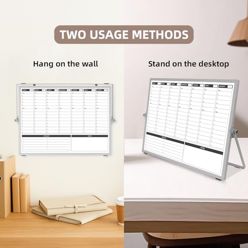 Large Weekly Dry Erase Board
