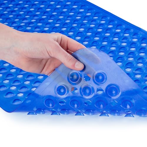 39"x16" Power Grip Non Slip Bathtub Shower Mat