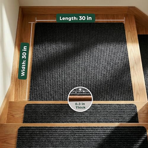 Carpet Stair Treads for Wooden Steps