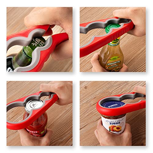 5 Pack Bottle Opener Jar Opener For Weak Hands