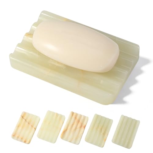 Natural Marble Soap Dish for Shower