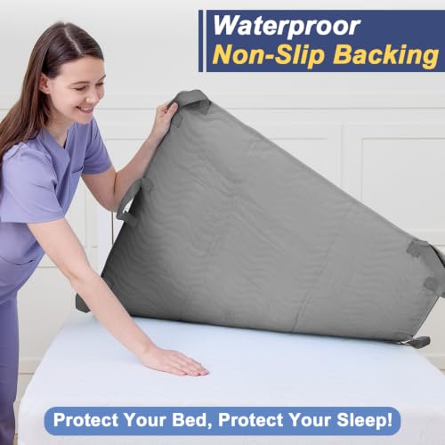 Washable Positioning Bed Pad with 8 Handles