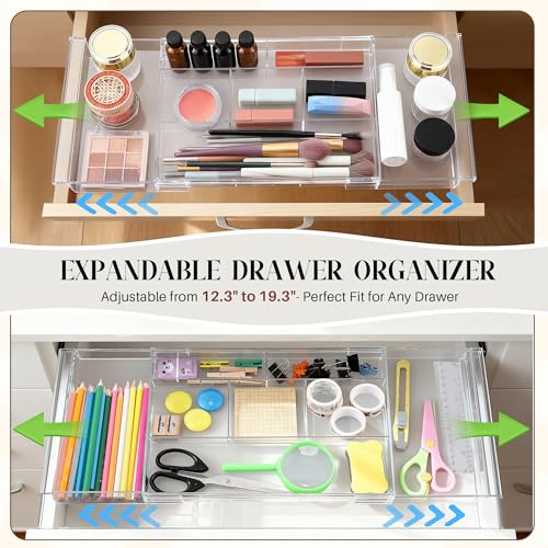 Shallow Expandable Drawer Organizer