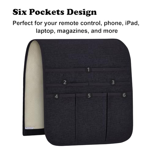 Remote Control Holder Armchair Caddy for Recliner Couch