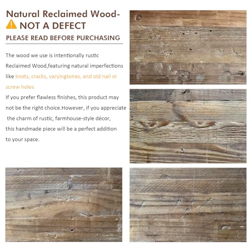 Reclaimed Solid Wood Bench