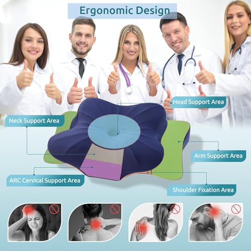 Cervical Pillow for Neck and Shoulder Pain Relief