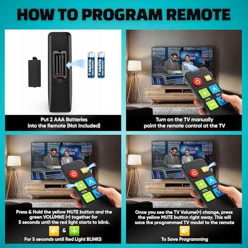 TV Remote for Seniors