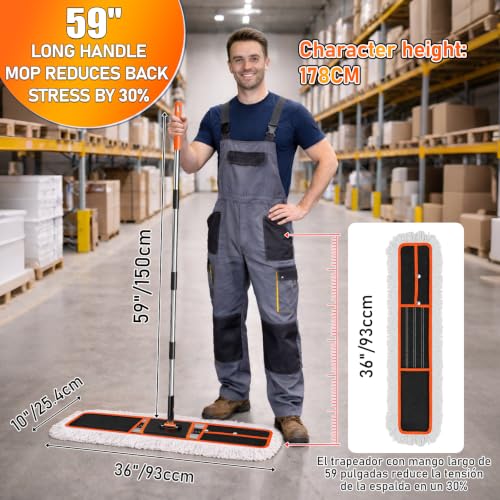 36" Commercial Dust Mop