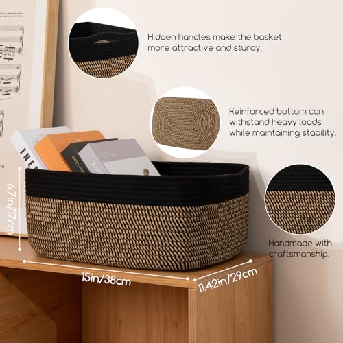 Storage Baskets for Organizing 3 Pack