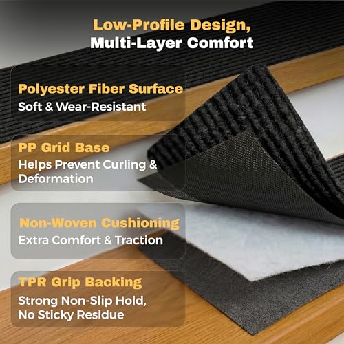 Carpet Stair Treads for Wooden Steps