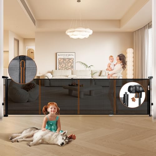 Retractable Baby Gate Extra Wide