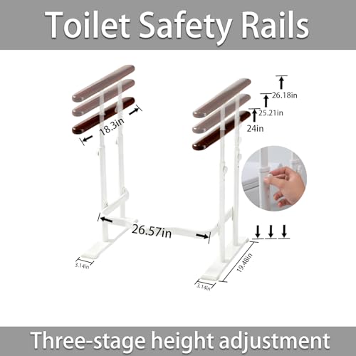Toilet Safety Rails for Seniors