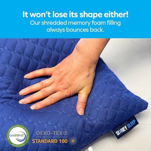 Side and Back Sleeper Pillow for Neck and Shoulder Pain Relief
