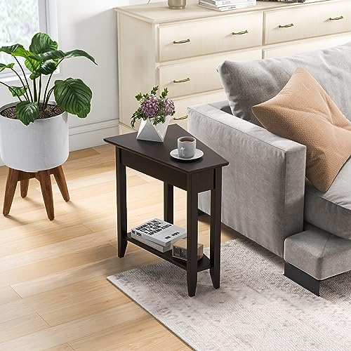 Wedge End Table
