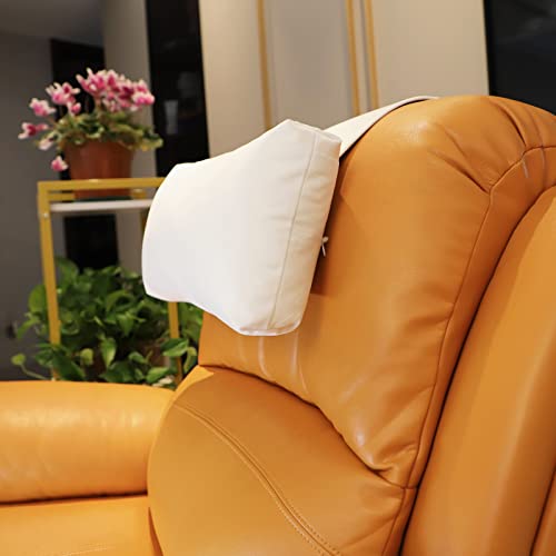 Neck Pillow for Recliner Head Pillow Adjustable Plush Pillow Neck Roll Non Slip Fleece Couch Neck Head Support Pillow for Travel Home Recliner Sofa Armchair