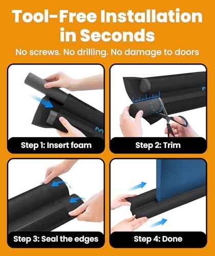 Door Draft Stopper for Bottom of Door