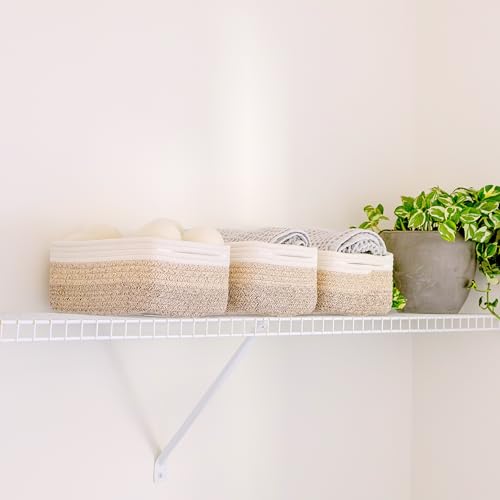 Shelf Rectangle 11.8" and 13.5" Baskets 3