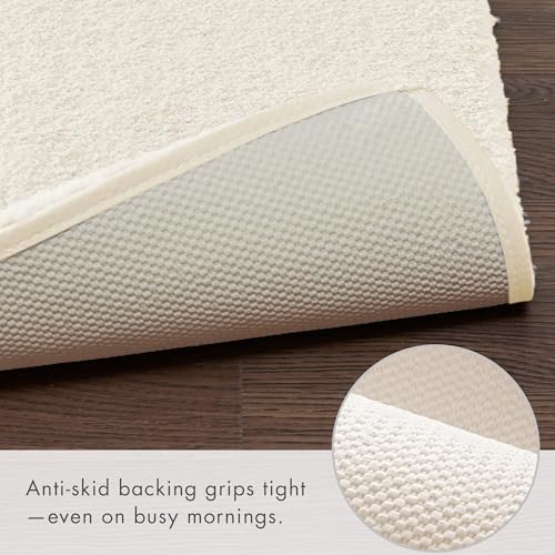 Signature Marshmallow Bathroom Rug Non Slip