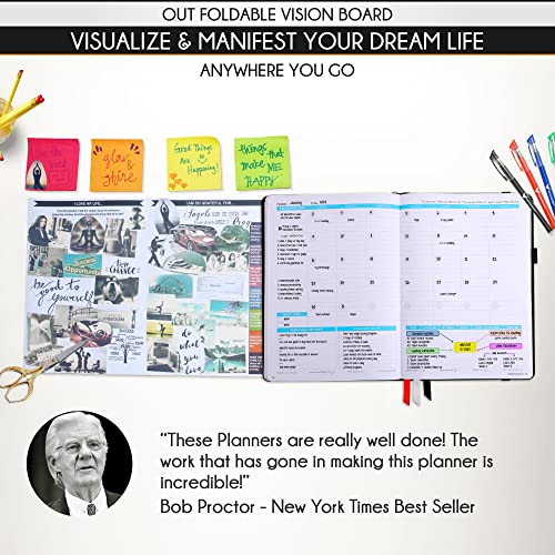 Life Planner Deluxe Undated Planner Weekly and Monthly Manifestiing Journal
