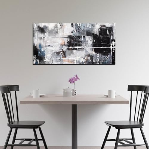 Abstract Canvas Wall Art for Living Room with Framed
