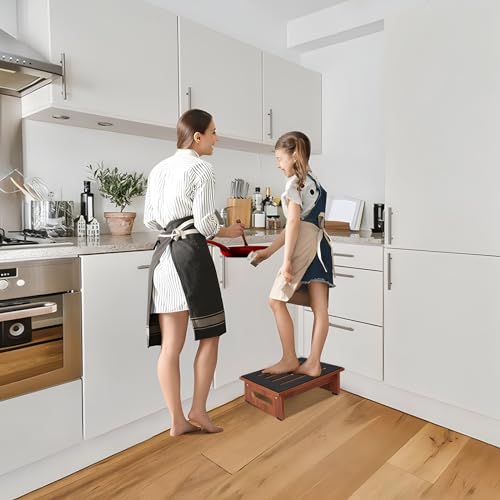 One Step Stool for Adults Seniors with Non
