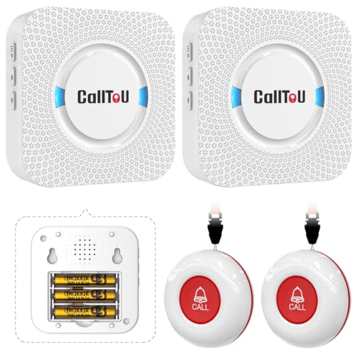 Caregiver Pager Wireless Call Button 500+ Feet for Home
