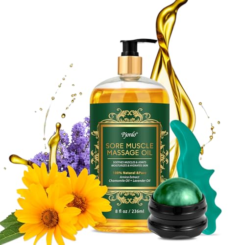 Sore Muscle Massage Oil