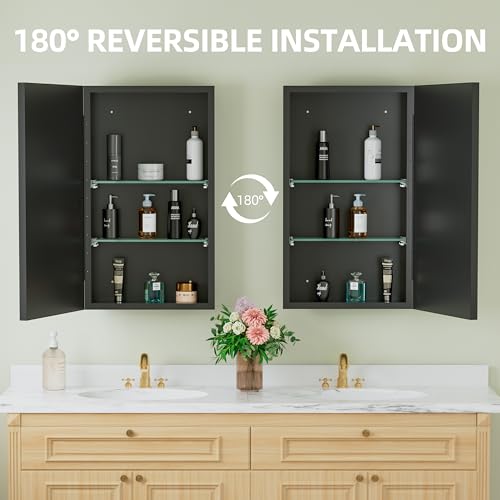 Elise Series Medicine Cabinet with Mirror
