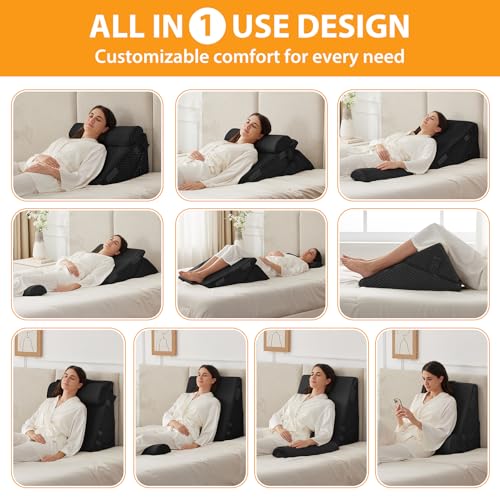Wedge Pillow Set for After Surgery