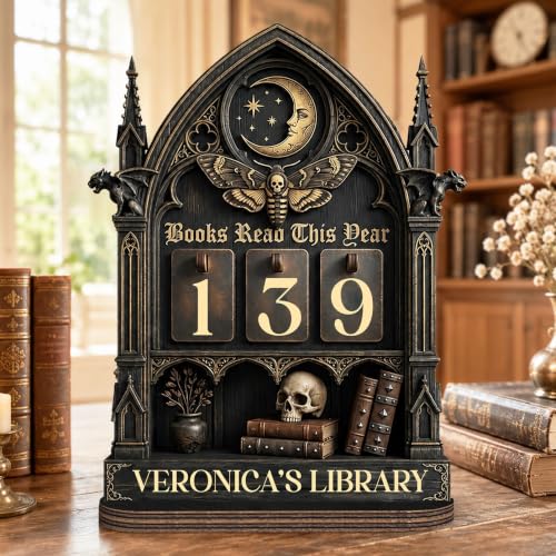 Personalized Books Read This Year Counter