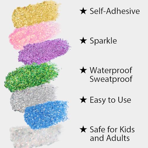 Face Hair Body Glitter Stick