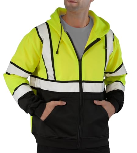 Class 3 High Visibility Sweatshirt for Men