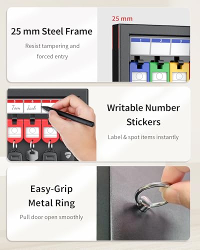 Key Lock Box Wall Mount Key Box