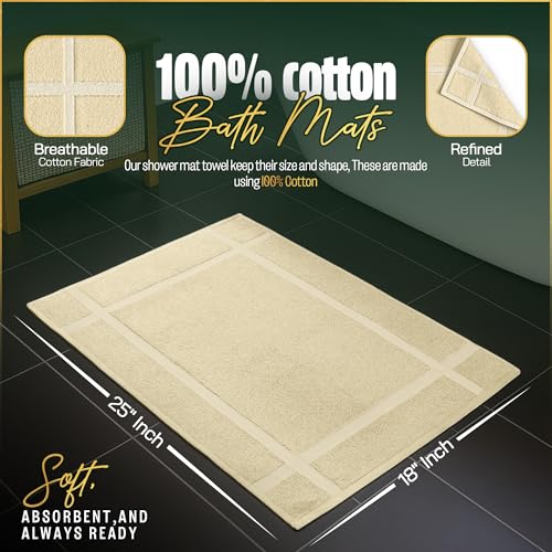 Cotton Bath Mats for Bathroom