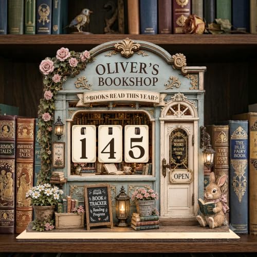 Personalized Books Read This Year Counter