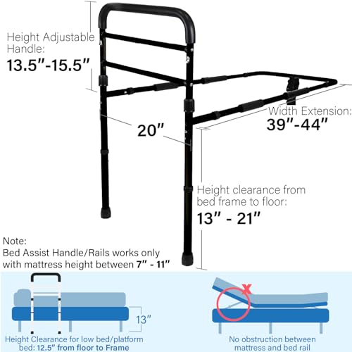 Medical Bed Rail for Elderly Adults Safety