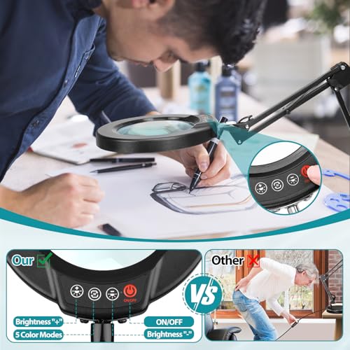 2-in-1 Desk Lamp with Light