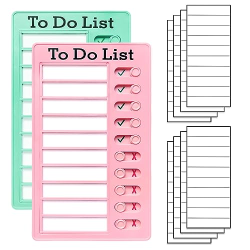 2 Pieces Chore Chart for Adults to do List My Chores Checklist Task Board Sliding Routine Chart for Kids Rv Reminder